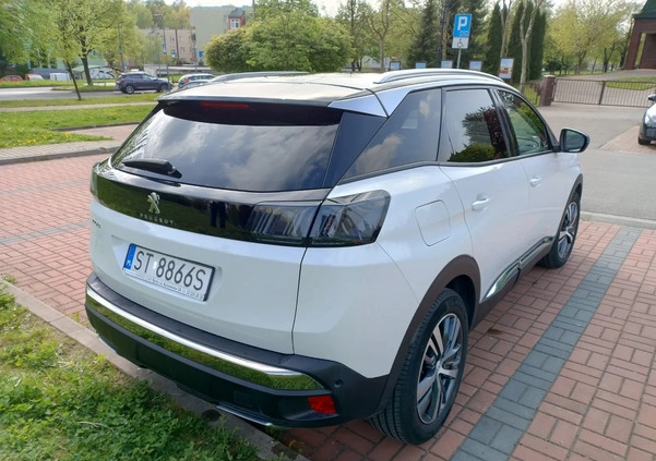 Peugeot 3008 cena 111900 przebieg: 23000, rok produkcji 2021 z Tychy małe 137